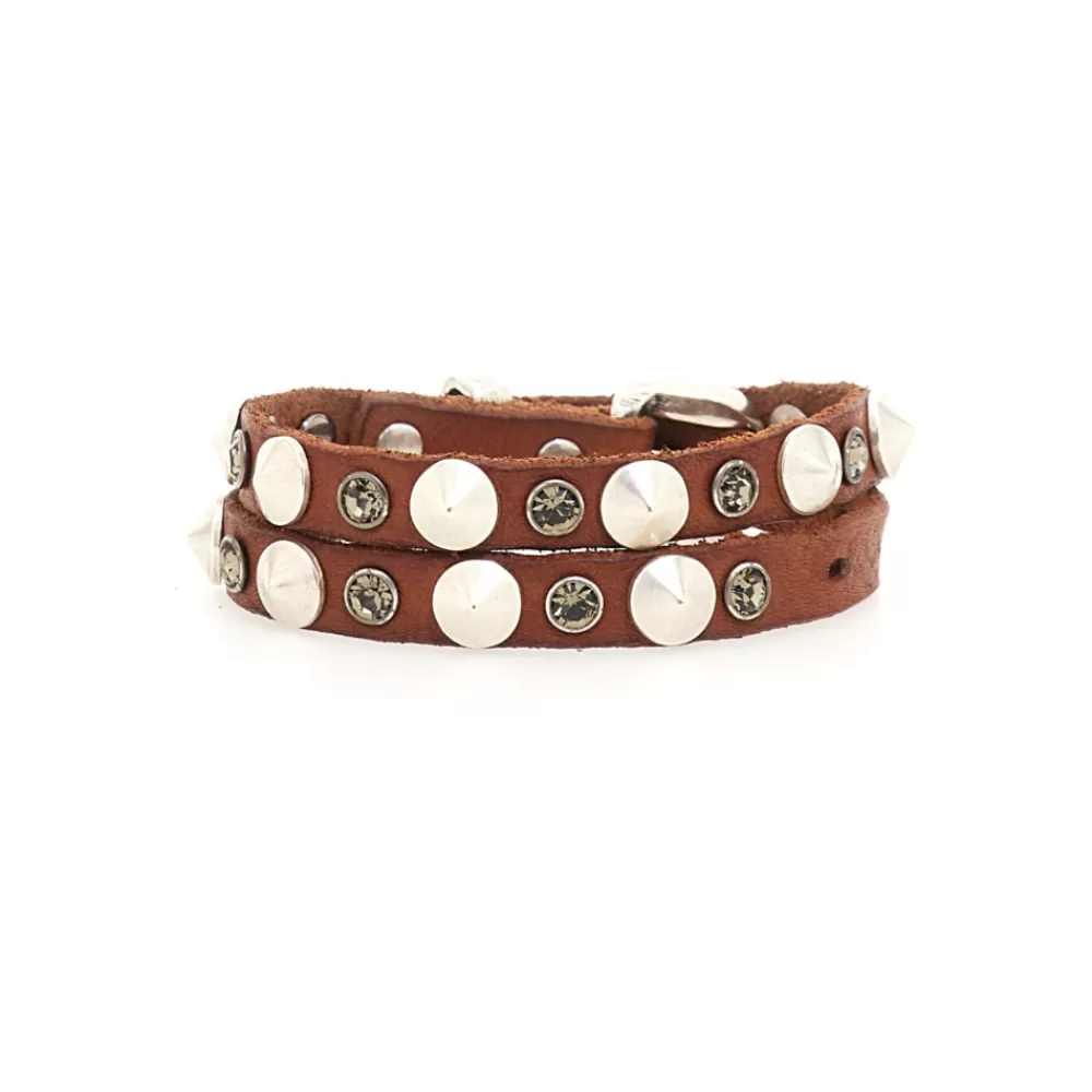 HERREN Campomaggi Armbänder*Afrodite Cognac