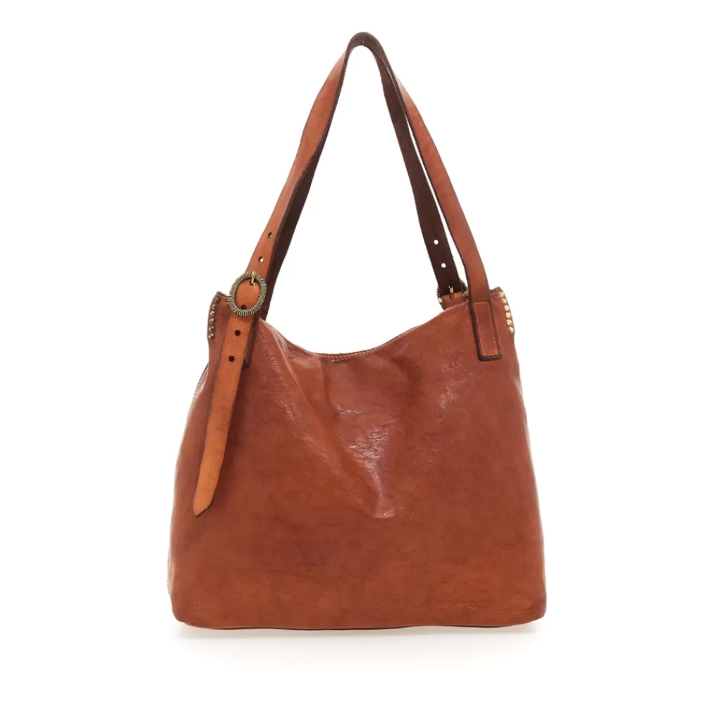 DAMEN Campomaggi Shoppers*Ardesia Cognac