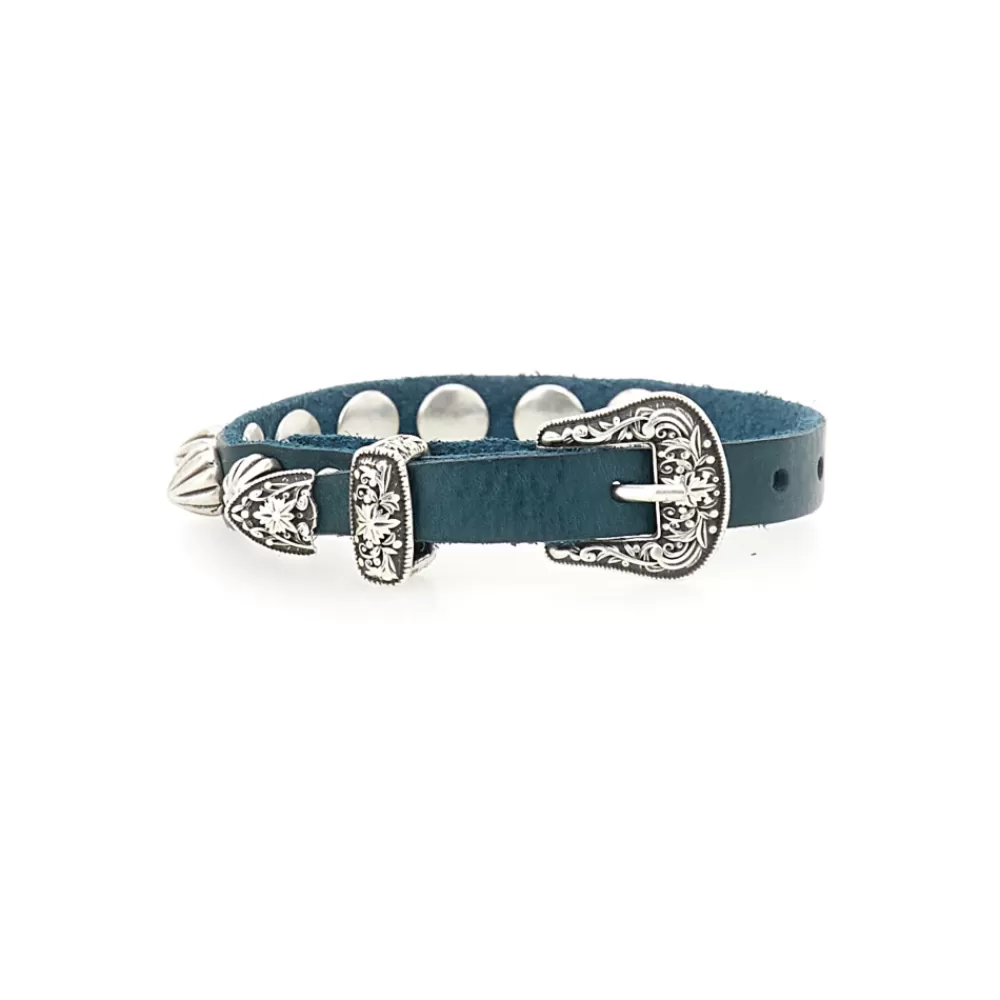 HERREN Campomaggi Armbänder*Bella di Notte Blau