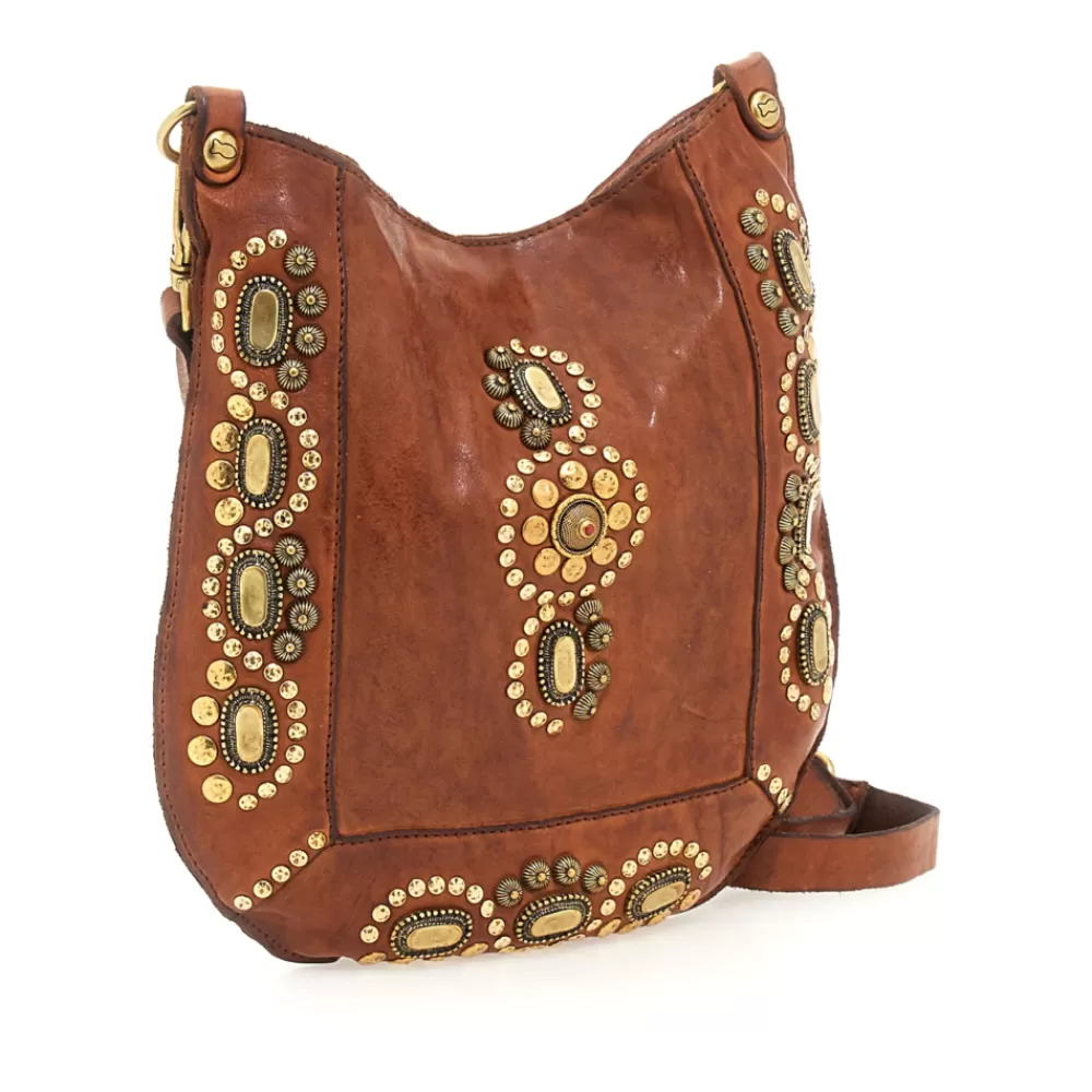 DAMEN Campomaggi Schultertaschen*Cassiopea Cognac