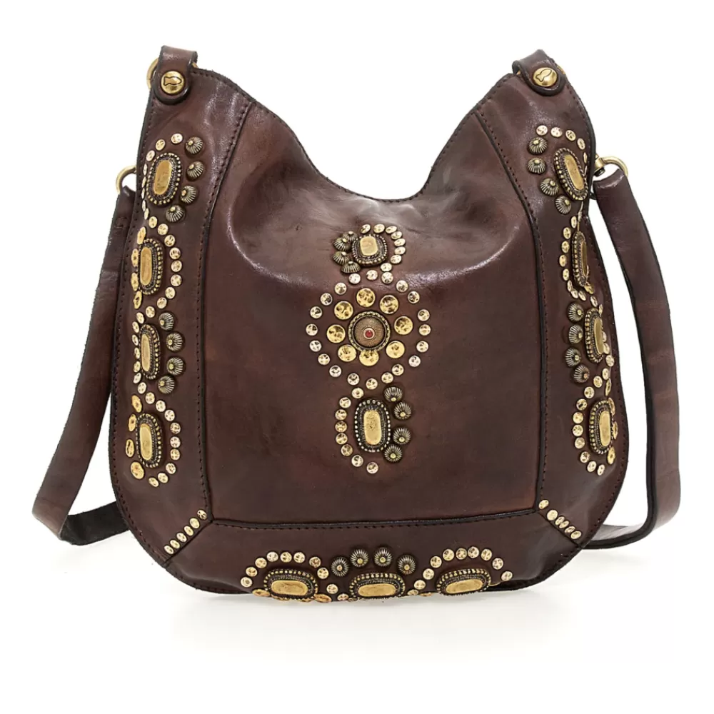 DAMEN Campomaggi Schultertaschen*Cassiopea Braun