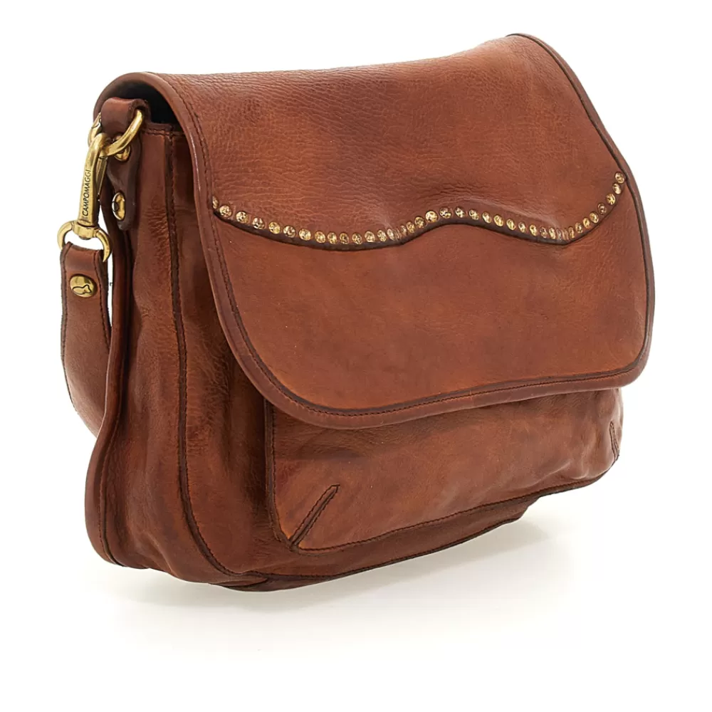 DAMEN Campomaggi Schultertaschen*Diana Cognac