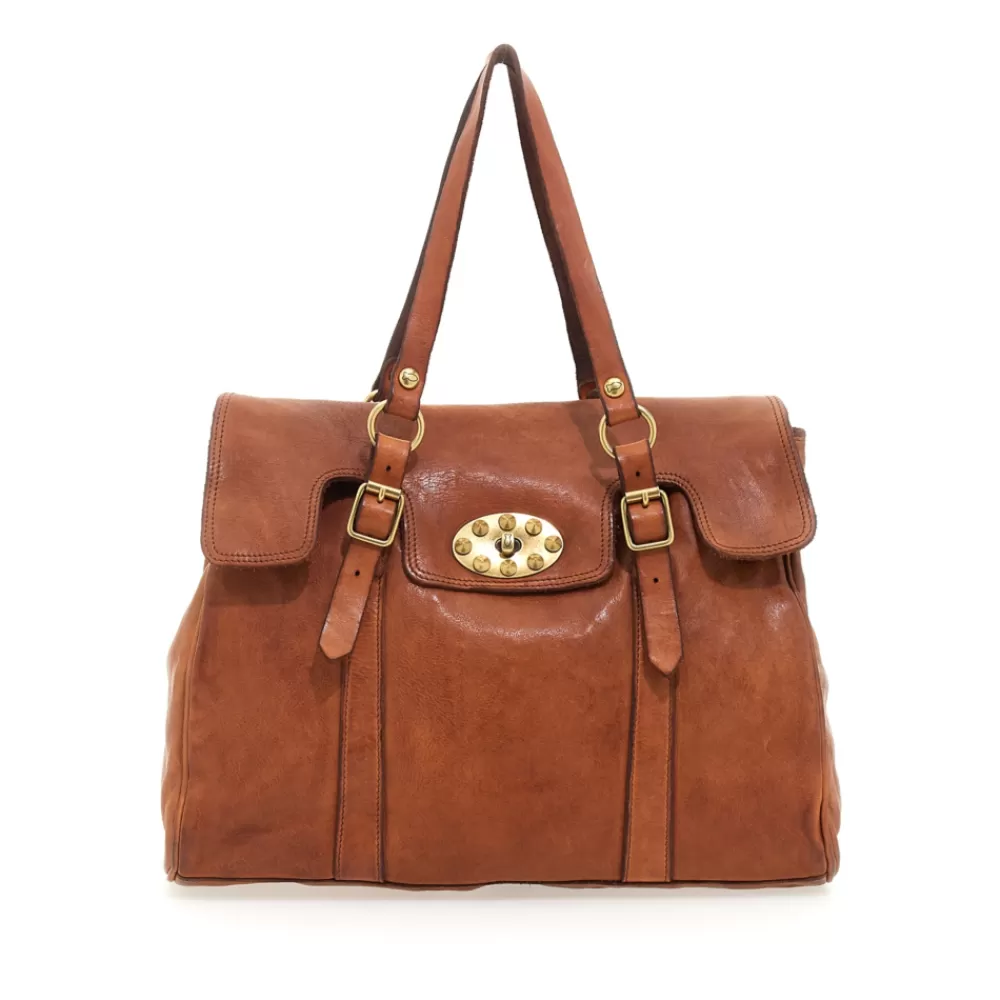 DAMEN Campomaggi Shoppers*Dione Cognac