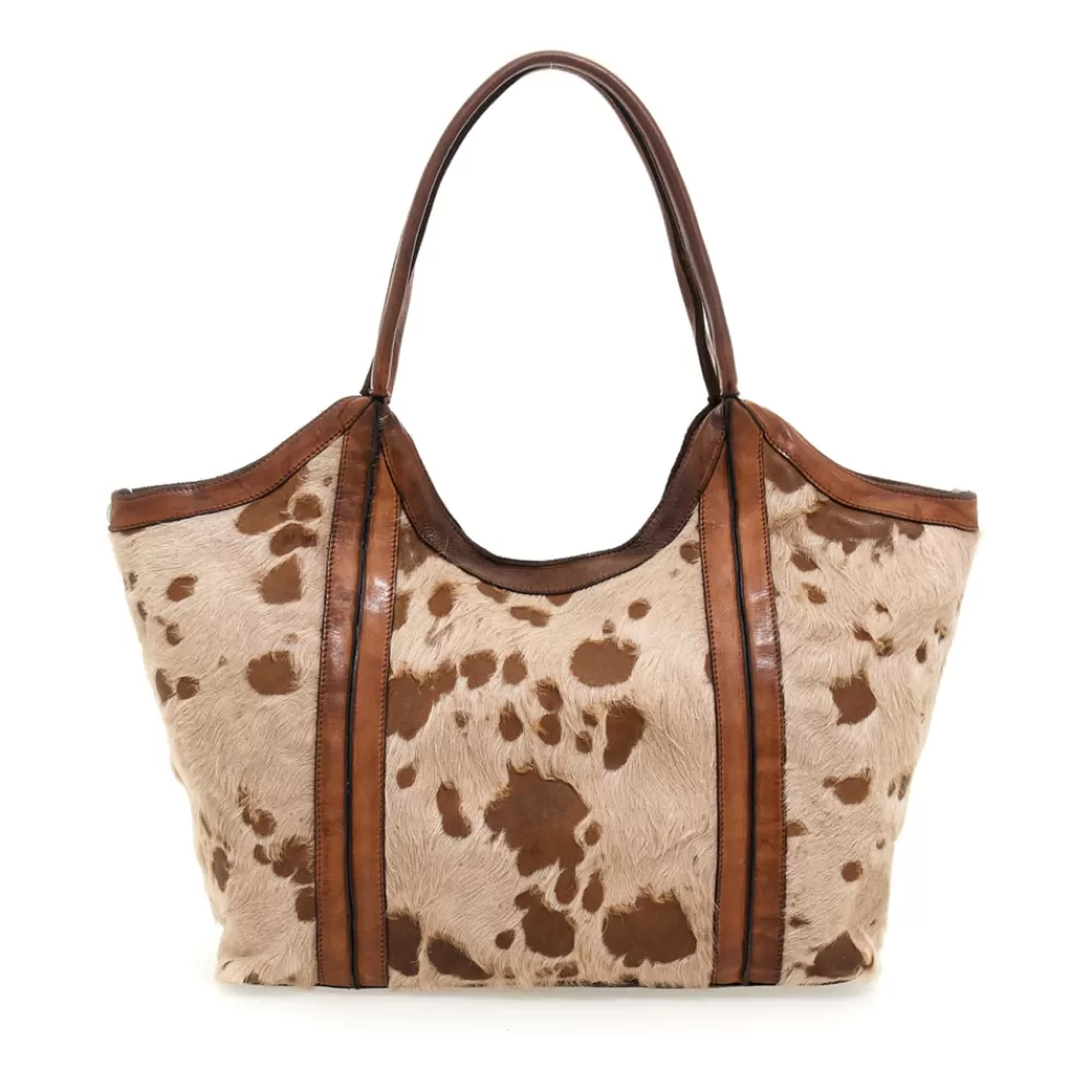 DAMEN Campomaggi Shoppers*Nemesi Cognac