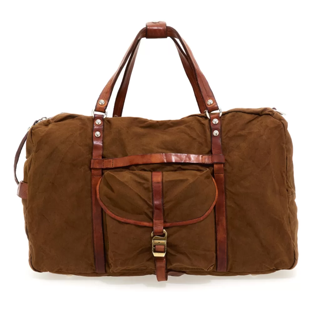 HERREN Campomaggi Reisetaschen*Saturno Cognac