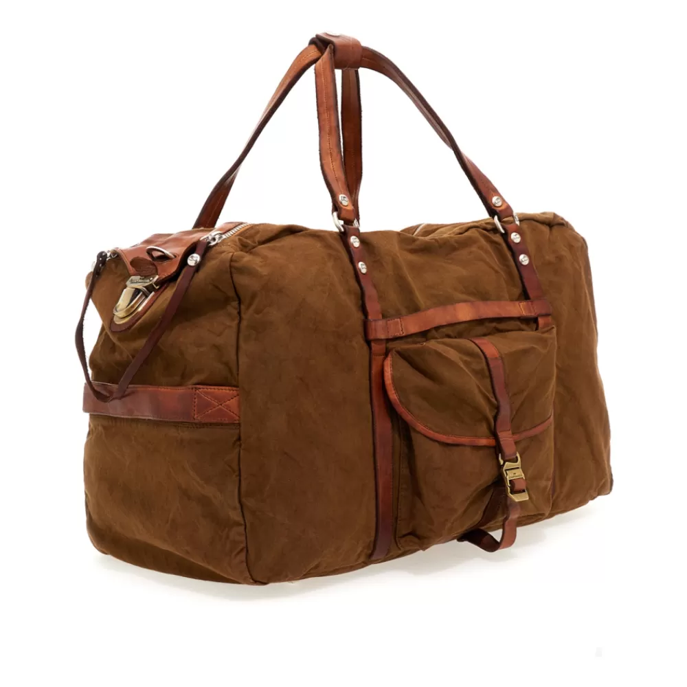 HERREN Campomaggi Reisetaschen*Saturno Cognac