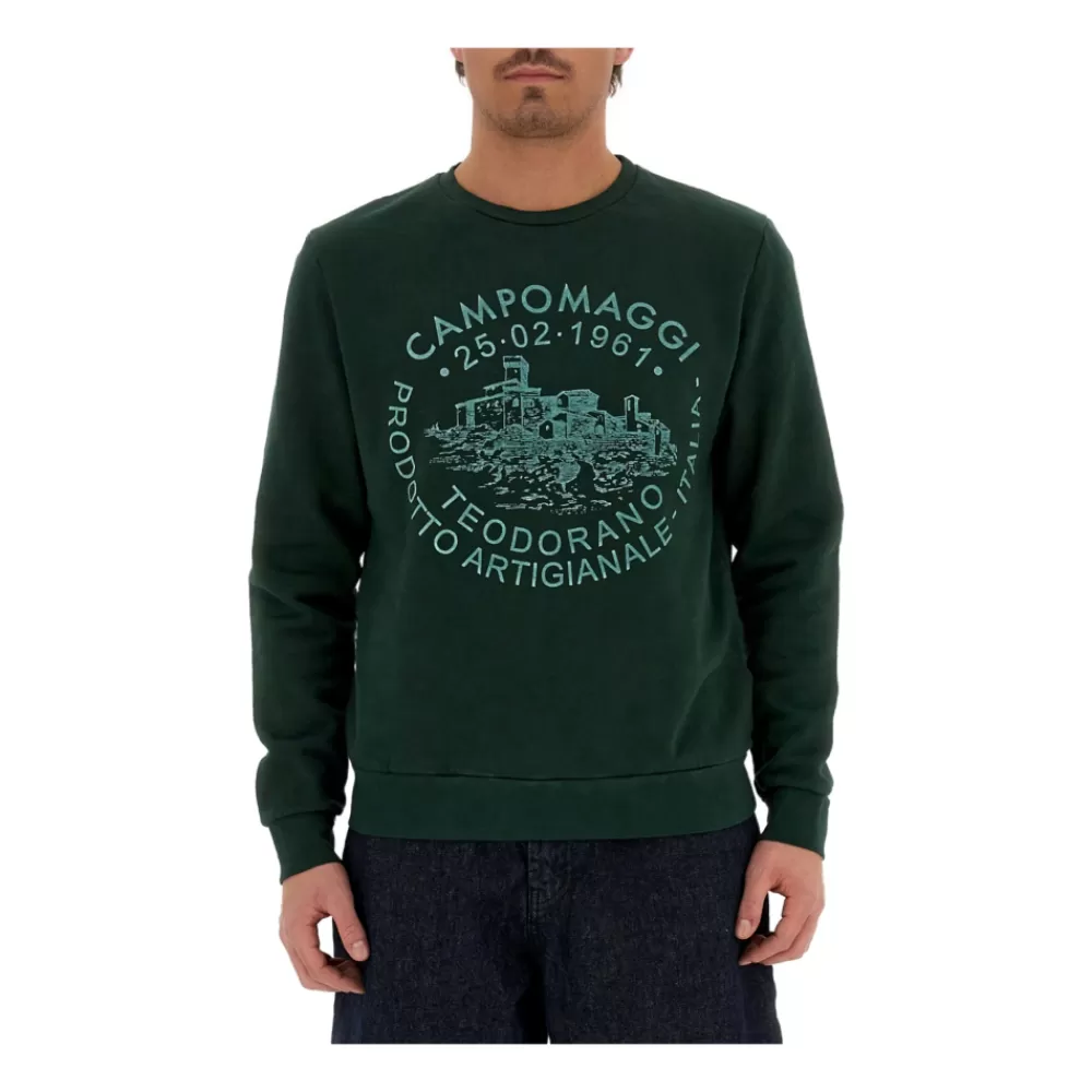 HERREN Campomaggi *Teodorano sweatshirt Grün