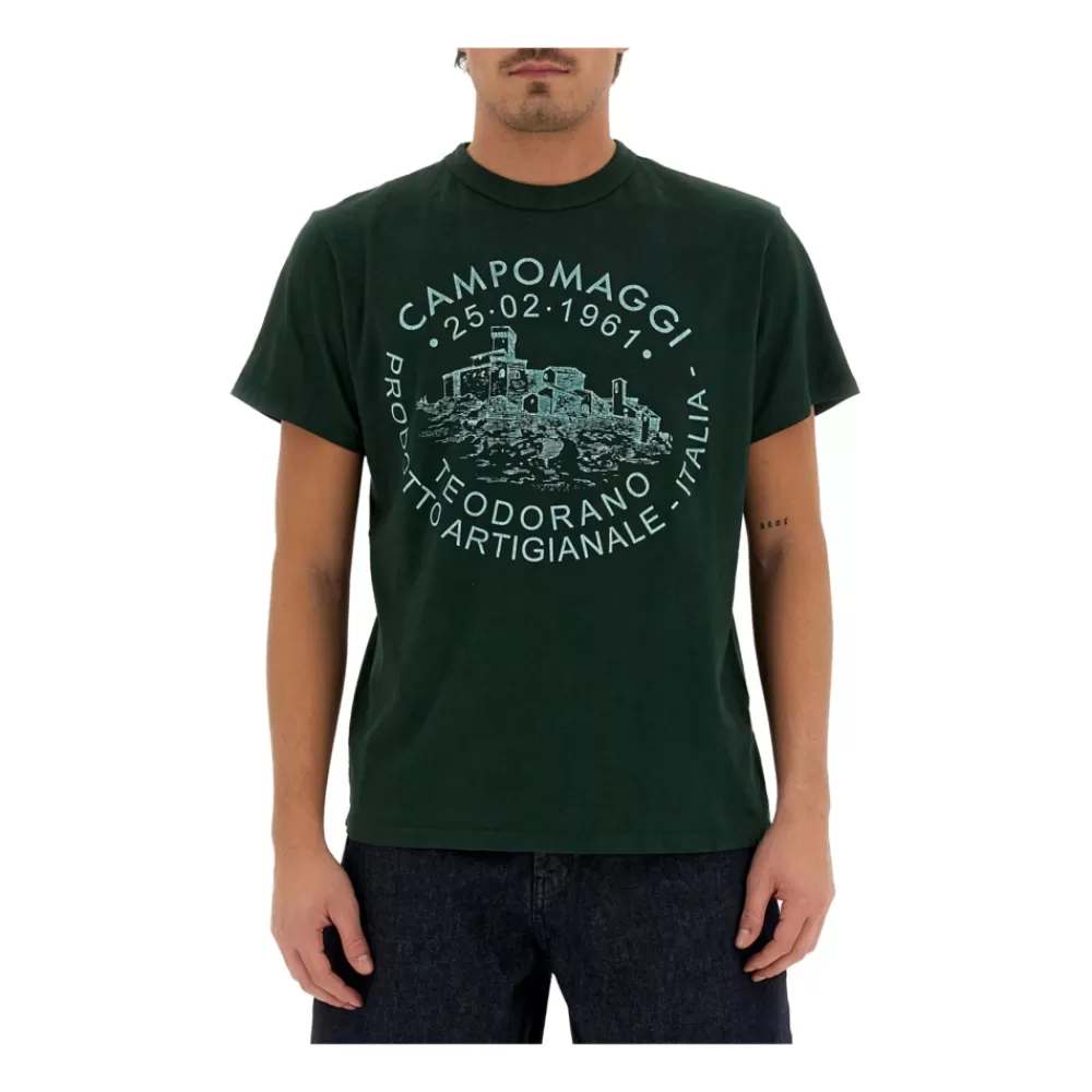 HERREN Campomaggi *Teodorano T-shirt Grün