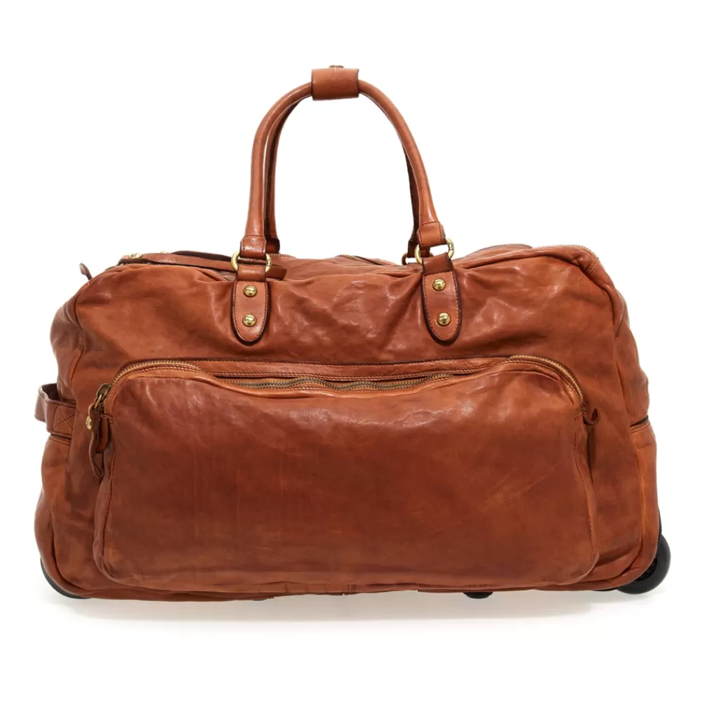 HERREN Campomaggi Reisetaschen*Tokio Cognac