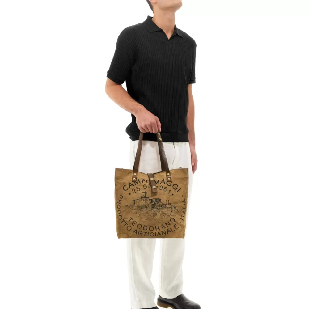 HERREN Campomaggi Shoppers*Traditional Beige